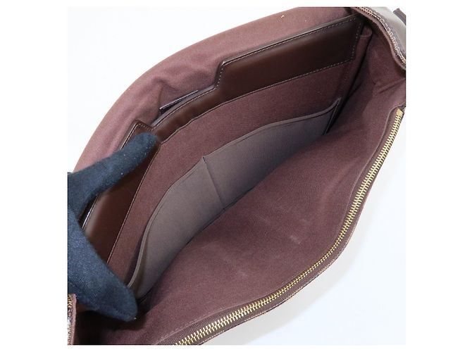 Louis Vuitton Damier Spencer Shoulder Bag Damier Ebene Brown N58021 - vista 19