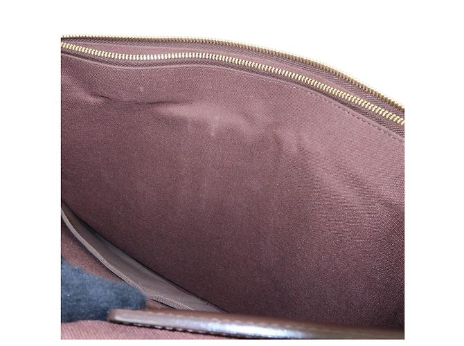 Louis Vuitton Damier Spencer Shoulder Bag Damier Ebene Brown N58021 - vista 21