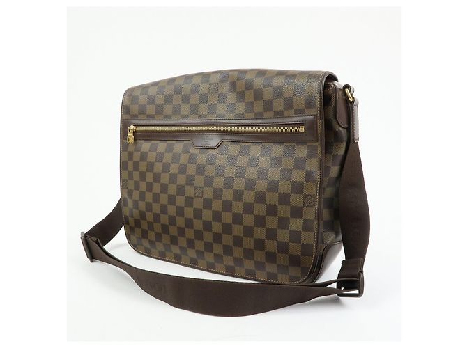 Louis Vuitton Damier Spencer Shoulder Bag Damier Ebene Brown N58021 - vista 3