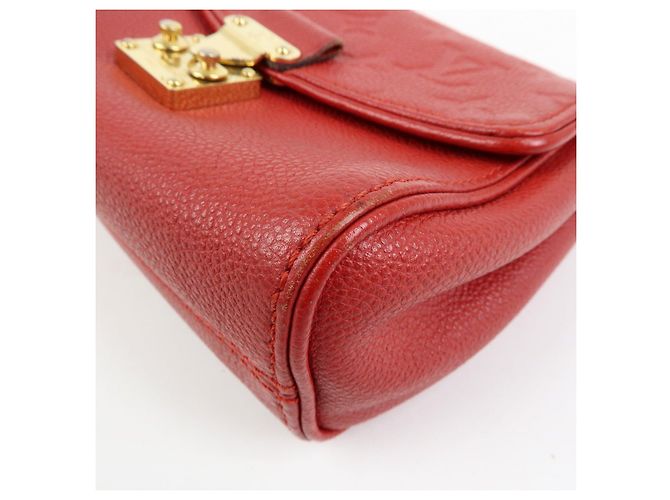 Louis Vuitton Monogram Empreinte Saint Germain BB Cerise M94553 - vista 11