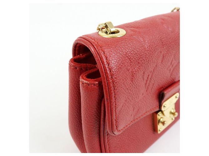 Louis Vuitton Monogram Empreinte Saint Germain BB Cerise M94553 - vista 14