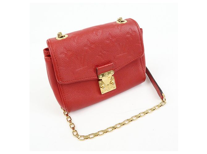 Louis Vuitton Monogram Empreinte Saint Germain BB Cerise M94553 - vista 4