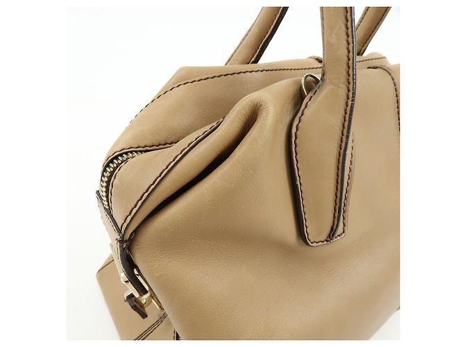 Borsa 2Way D-Cube in pelle Borsa a mano Borsa a tracolla Beige TOD'S - vista 15