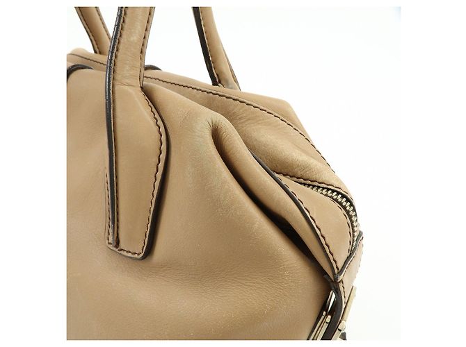 Borsa 2Way D-Cube in pelle Borsa a mano Borsa a tracolla Beige TOD'S - vista 16