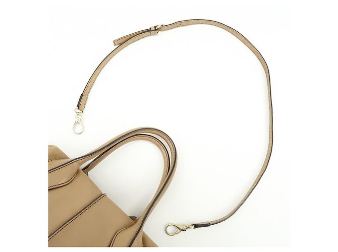 Borsa 2Way D-Cube in pelle Borsa a mano Borsa a tracolla Beige TOD'S - vista 6