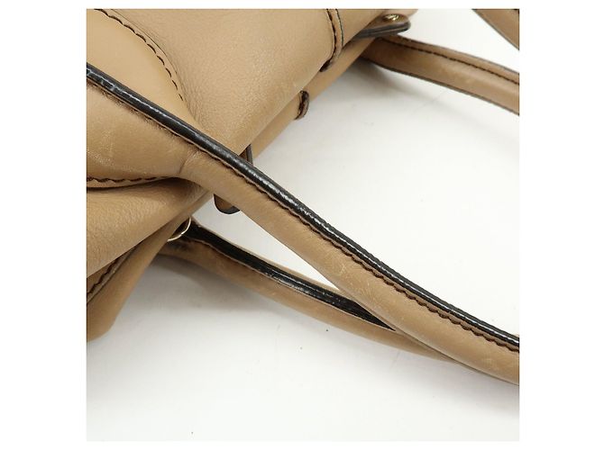 Borsa 2Way D-Cube in pelle Borsa a mano Borsa a tracolla Beige TOD'S - vista 7