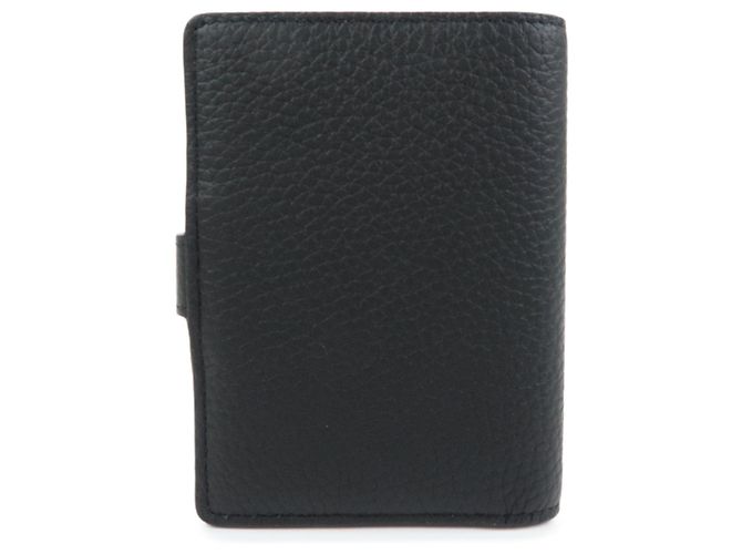 Billetera Compacta Vertical Louis Vuitton en piel Taurillon Noir M81561 - vista 2