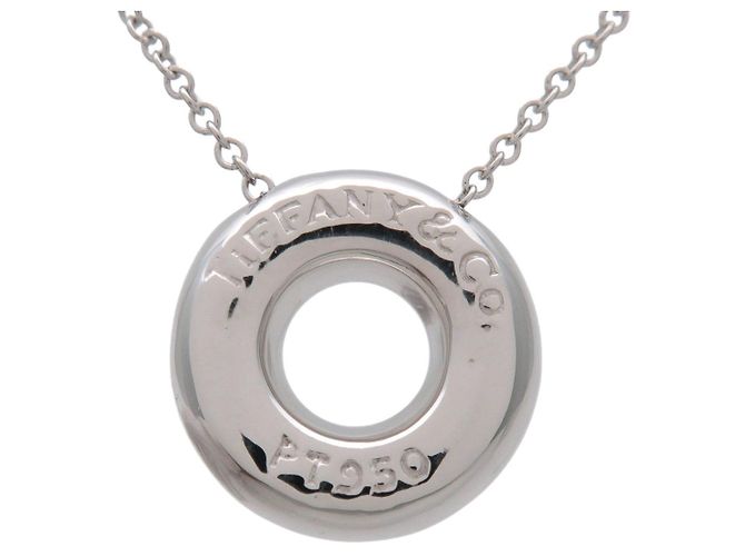 Collana Tiffany & Co Dots Circle 6P Diamond PT950 Platinum - vista 2