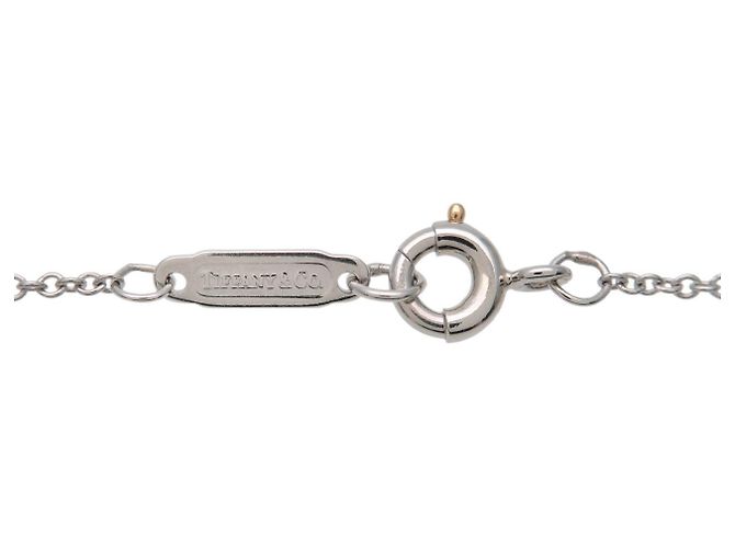 Collana Tiffany & Co Dots Circle 6P Diamond PT950 Platinum - vista 4