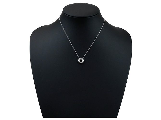 Collana Tiffany & Co Dots Circle 6P Diamond PT950 Platinum - vista 6