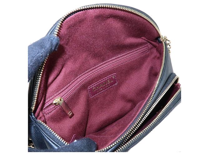 Borsa a Vita CHANEL Matelasse Caviarskin Nera - vista 10