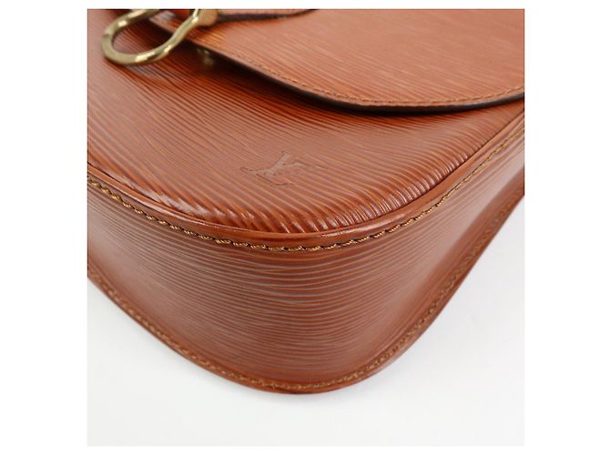 Saint-Cloud Borsa a tracolla Louis Vuitton Epi Saint Cloud Kenya Brown M52193 - vista 11