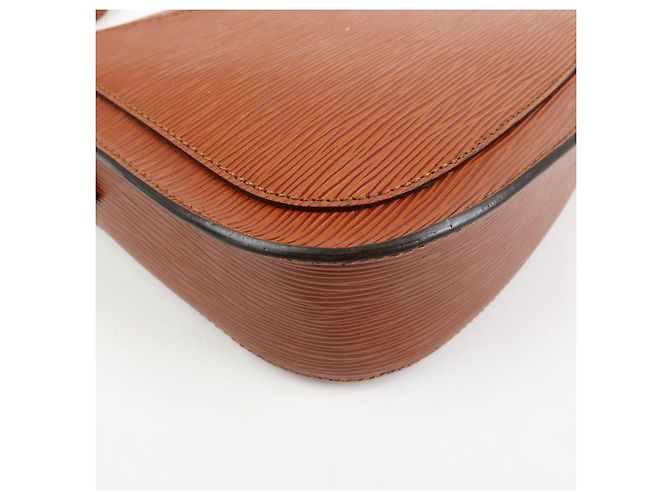 Saint-Cloud Borsa a tracolla Louis Vuitton Epi Saint Cloud Kenya Brown M52193 - vista 12
