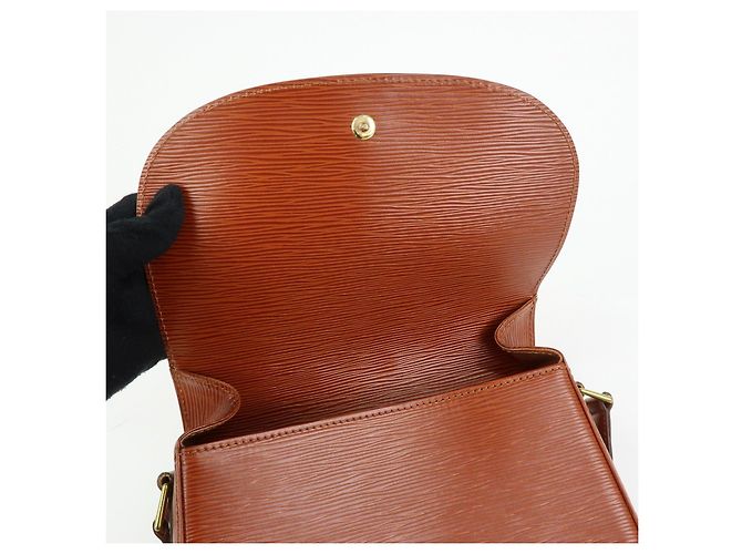 Saint-Cloud Borsa a tracolla Louis Vuitton Epi Saint Cloud Kenya Brown M52193 - vista 18