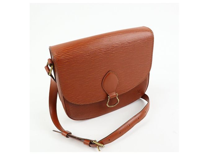 Saint-Cloud Borsa a tracolla Louis Vuitton Epi Saint Cloud Kenya Brown M52193 - vista 4