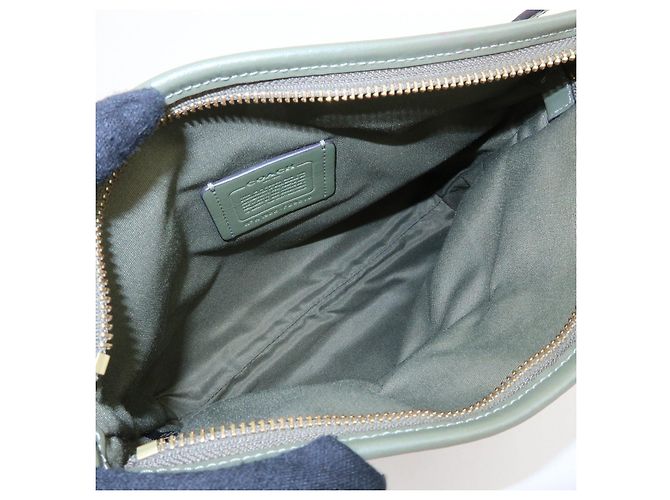 Borsa a tracolla e borsa a spalla COACH Signature PVC Leather Beige Khaki - vista 18