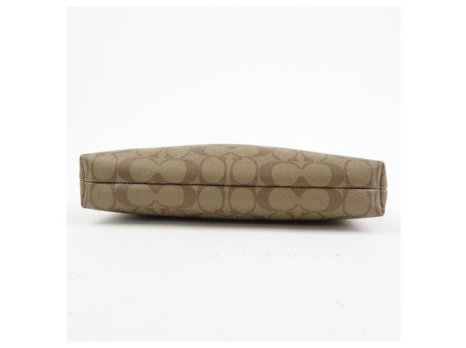 Borsa a tracolla e borsa a spalla COACH Signature PVC Leather Beige Khaki - vista 5