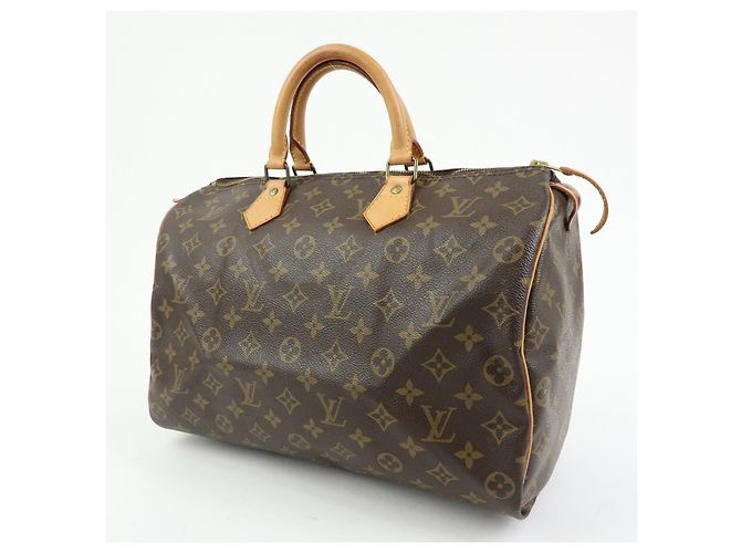 Louis Vuitton Monogram Speedy 35 Boston Bag Hand Bag M41524 - vista 3