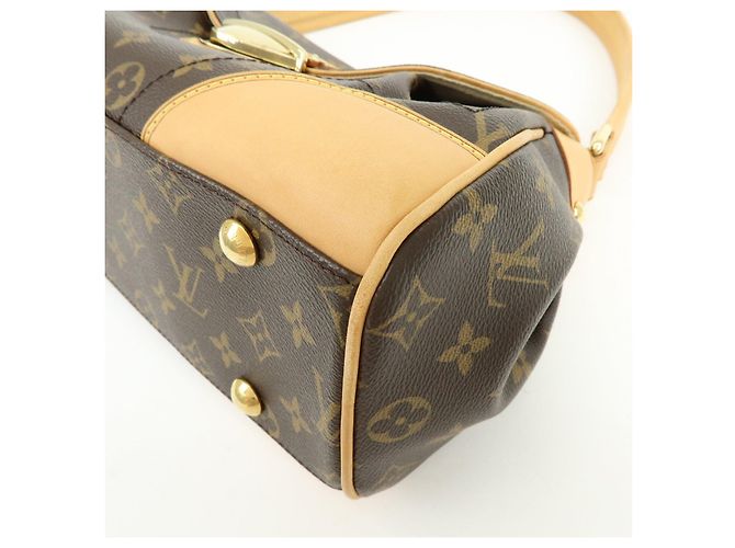 Borsa a spalla Louis Vuitton Monogram Beverly MM Brown M40121 - vista 11