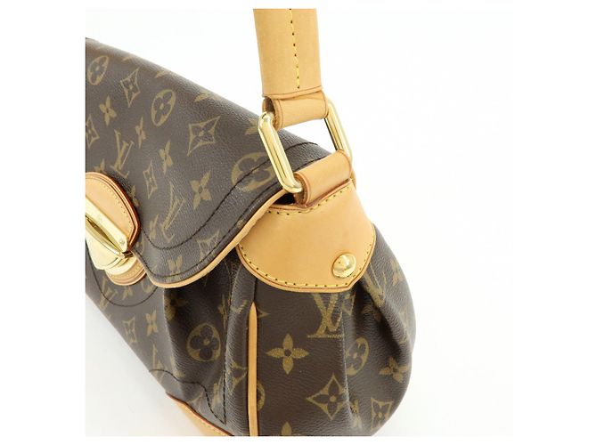 Borsa a spalla Louis Vuitton Monogram Beverly MM Brown M40121 - vista 14