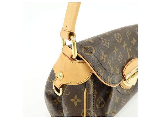 Borsa a spalla Louis Vuitton Monogram Beverly MM Brown M40121 - vista 15