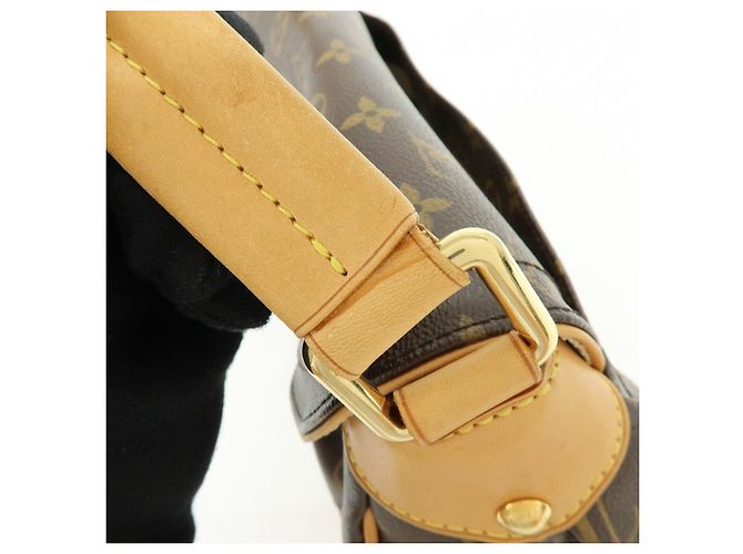 Borsa a spalla Louis Vuitton Monogram Beverly MM Brown M40121 - vista 17