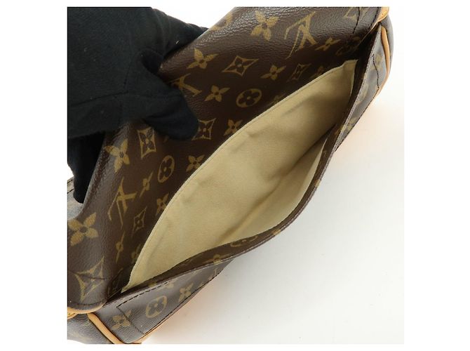 Borsa a spalla Louis Vuitton Monogram Beverly MM Brown M40121 - vista 19
