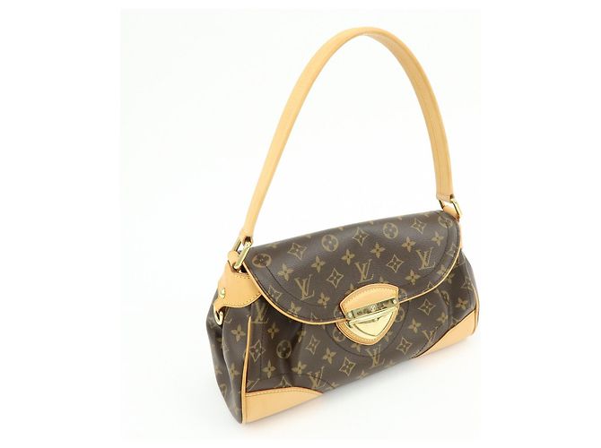 Borsa a spalla Louis Vuitton Monogram Beverly MM Brown M40121 - vista 4