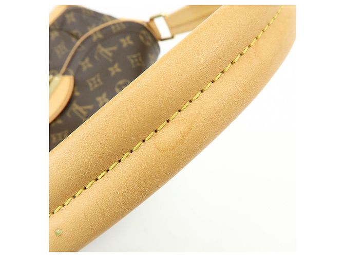 Borsa a spalla Louis Vuitton Monogram Beverly MM Brown M40121 - vista 8
