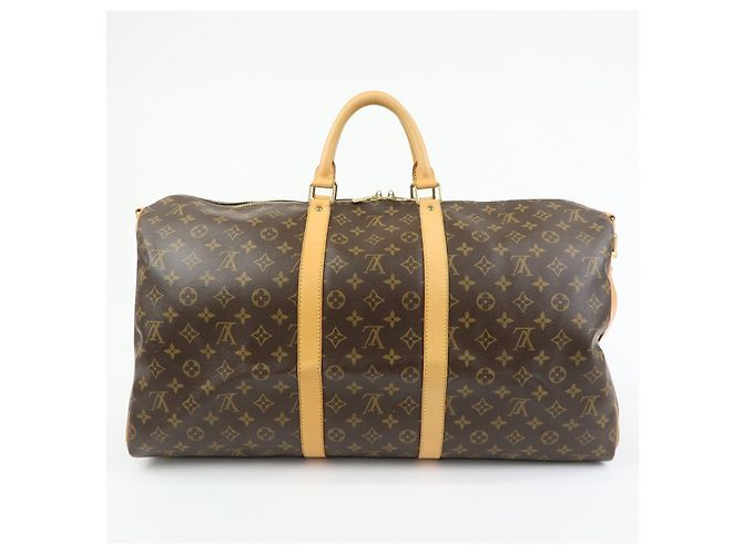 Louis Vuitton Monogram Keep All Bandouliere 55 Boston Bag M41414 - vista 2