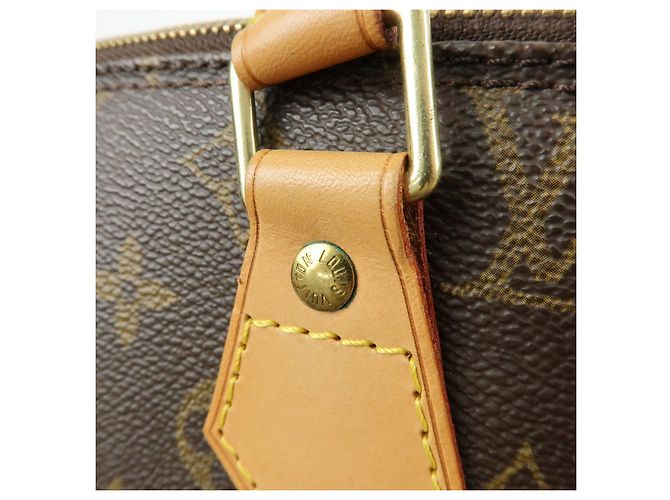 Borsa a mano Louis Vuitton Monogram Alma Canvas Leather Brown M51130 - vista 11