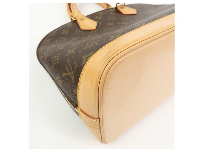 Borsa a mano Louis Vuitton Monogram Alma Canvas Leather Brown M51130 - vista 14