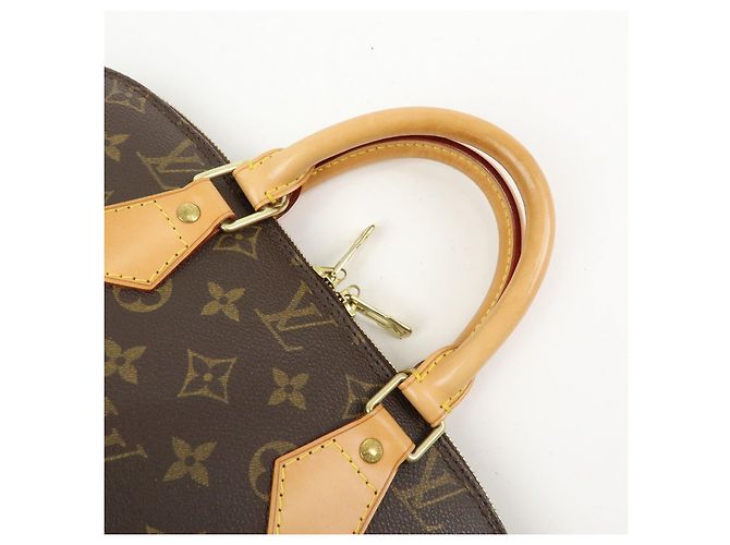 Borsa a mano Louis Vuitton Monogram Alma Canvas Leather Brown M51130 - vista 6