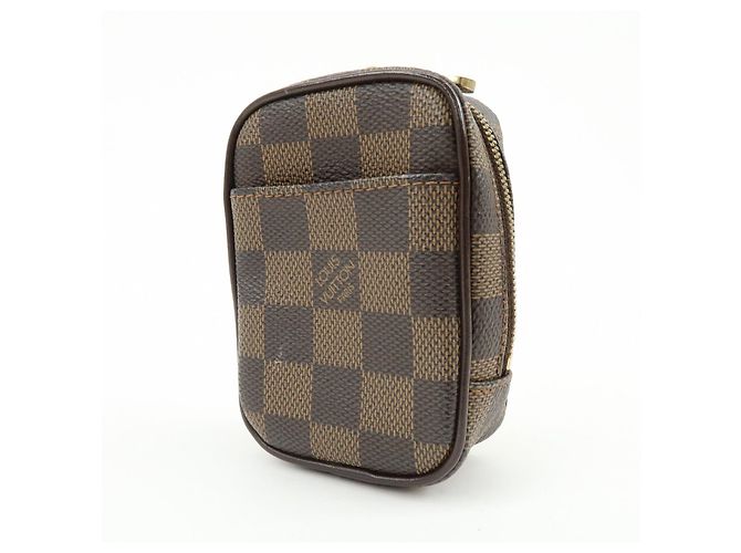 Louis Vuitton Damier Ebene Etui Okapi PM Shoulder Bag Pouch N61738 - vista 2