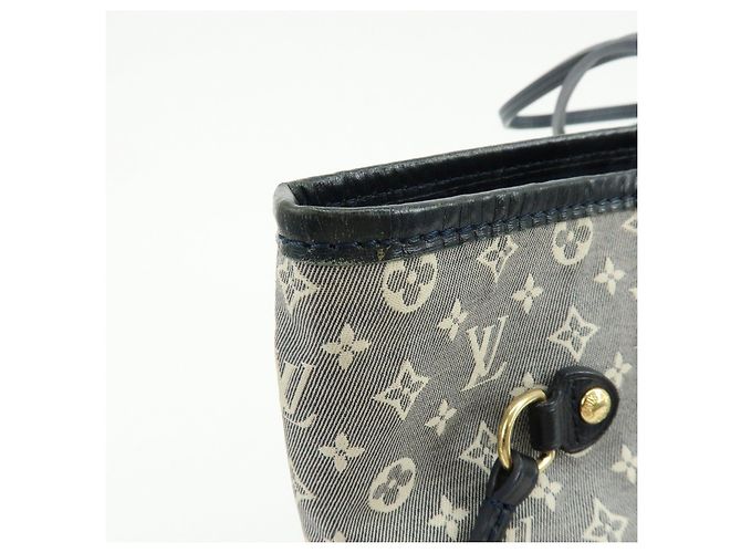 Louis Vuitton Monogram Idylle Neverfull MM Tote Bag Encre M40514 - vista 17