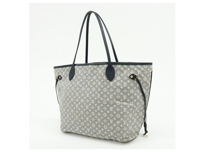 Louis Vuitton Monogram Idylle Neverfull MM Tote Bag Encre M40514 - vista 3