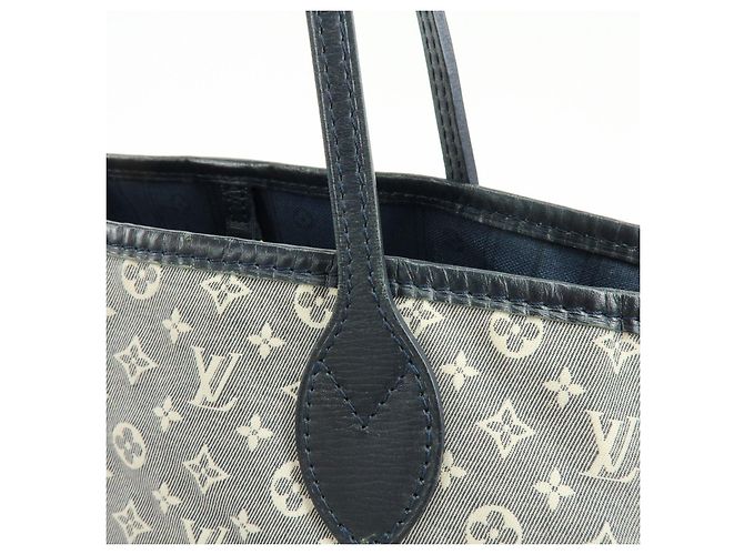 Louis Vuitton Monogram Idylle Neverfull MM Tote Bag Encre M40514 - vista 8