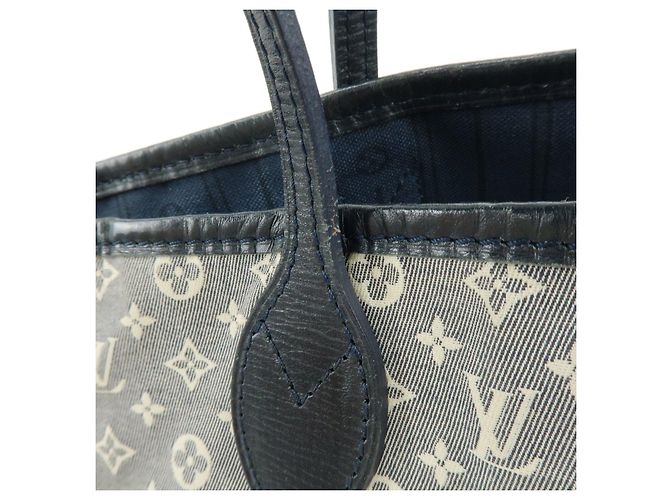 Louis Vuitton Monogram Idylle Neverfull MM Tote Bag Encre M40514 - vista 9