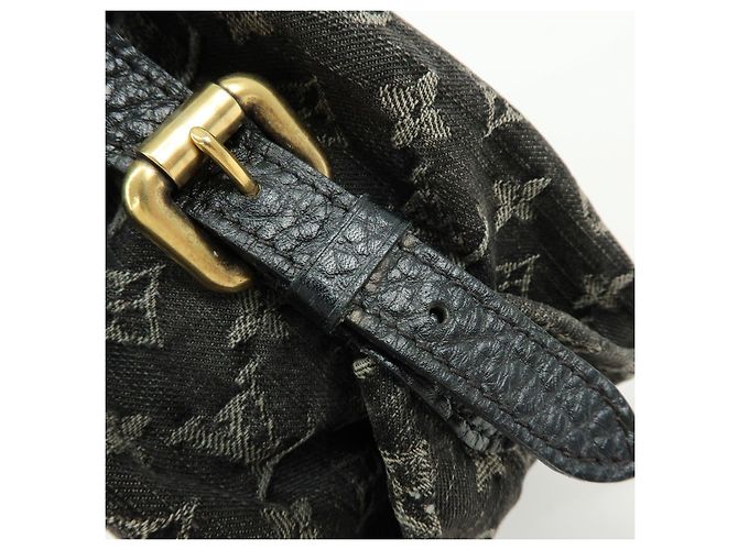 Borsa a mano Louis Vuitton Monogram Denim Neo Cabby MM Noir M95351 - vista 13