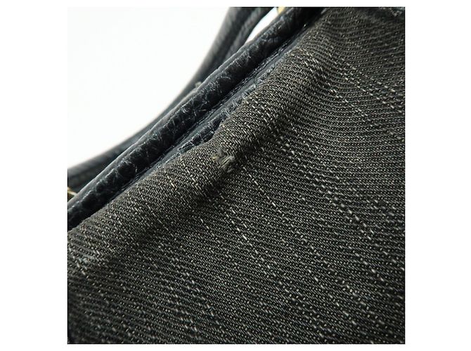Borsa a mano Louis Vuitton Monogram Denim Neo Cabby MM Noir M95351 - vista 17