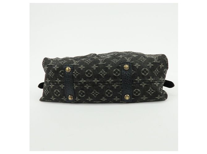 Borsa a mano Louis Vuitton Monogram Denim Neo Cabby MM Noir M95351 - vista 5