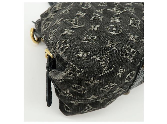 Borsa a mano Louis Vuitton Monogram Denim Neo Cabby MM Noir M95351 - vista 9
