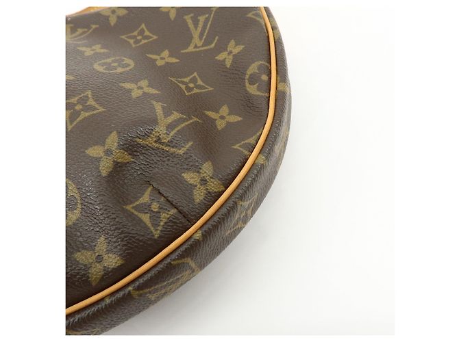 Borsa a tracolla Louis Vuitton Monogram Croissant MM Brown M51512 - vista 13