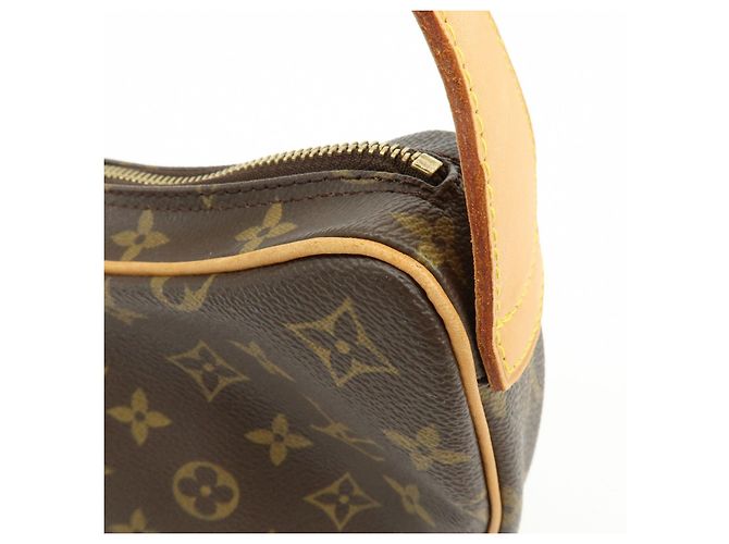 Borsa a tracolla Louis Vuitton Monogram Croissant MM Brown M51512 - vista 15