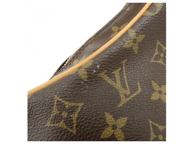 Borsa a tracolla Louis Vuitton Monogram Croissant MM Brown M51512 - vista 17