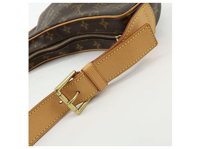 Borsa a tracolla Louis Vuitton Monogram Croissant MM Brown M51512 - vista 8