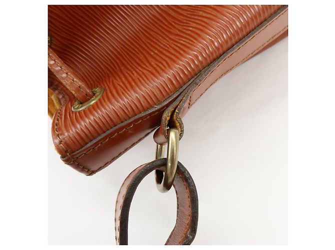 Borsa a tracolla Louis Vuitton Epi Petit Noe Kenya Brown M44103 - vista 10