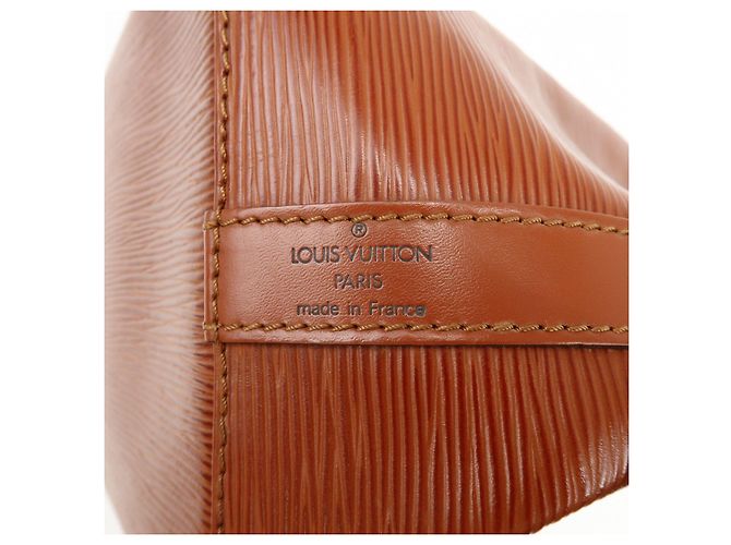 Borsa a tracolla Louis Vuitton Epi Petit Noe Kenya Brown M44103 - vista 23