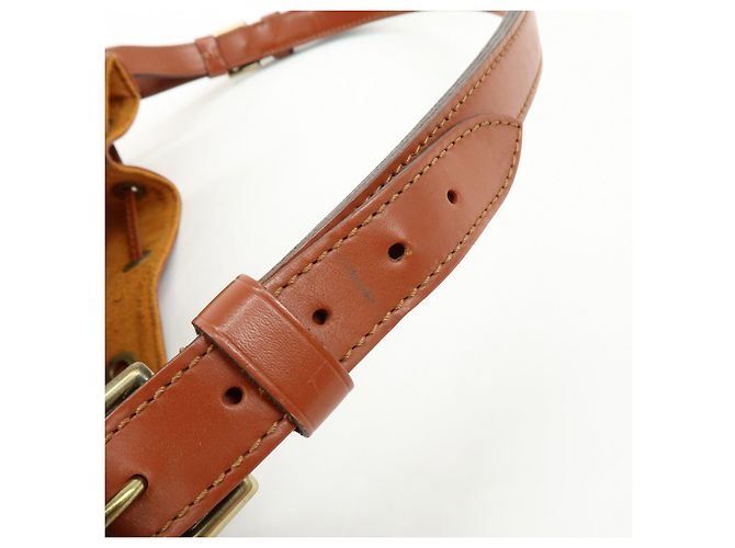 Borsa a tracolla Louis Vuitton Epi Petit Noe Kenya Brown M44103 - vista 9