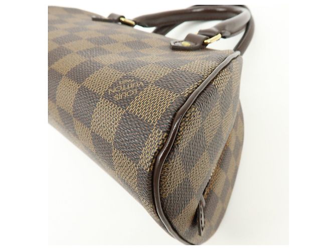 Louis Vuitton Damier Ebene Rivera Mini Hand Bag Brown N41436 - vista 11